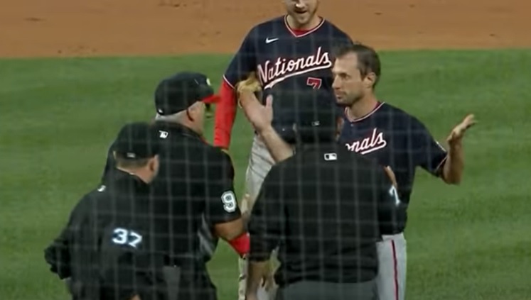 Phillies C J.T. Realmuto ejected by ump for  not catching a ball